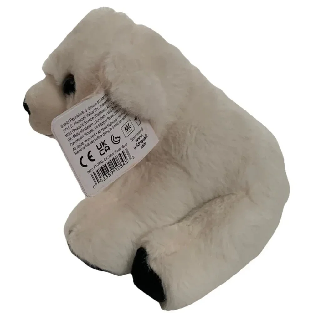 NEW Wild Republic Cuddlekins POLAR BEAR 8